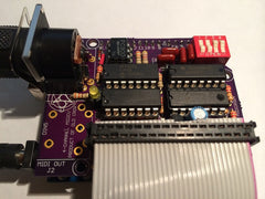 MIDICrow4 -- MIDI to CV + Gate/Strig Arduino Uno R3 Shield (assembled) PRE-ORDER