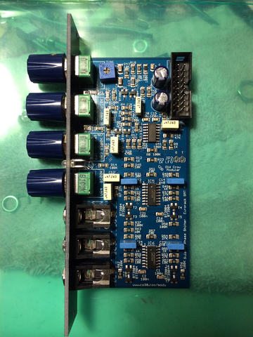 "Suiseki" Phase Shifter Module -- Assembled (Delivery late May 2018)